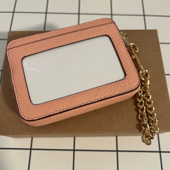 Coach Zip Card Case: Faded Blush 🧡 - Picture 3 of 9